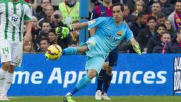 Claudio Bravo, en el partido ante el Córdoba.