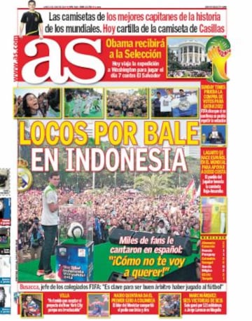 Las portadas de AS de junio
