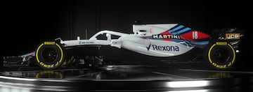 Formula 1 teams reveal their cars for the 2018 season