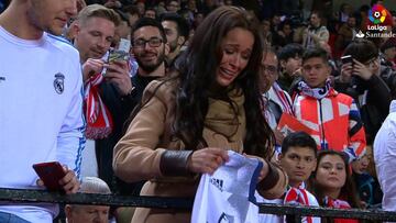 Esto es lo que desata Ramos: temblores y lloros en una fan