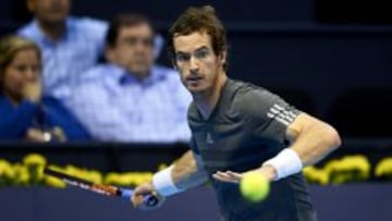 Andy Murray, durante el partido. 