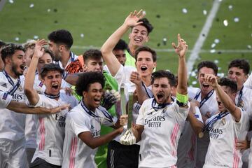 El Real Madrid gana por primera vez al UEFA Youth League.