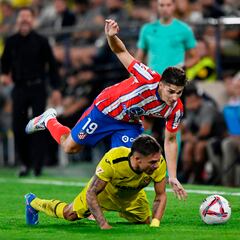 Julián Alvarez, en la punta de ataque