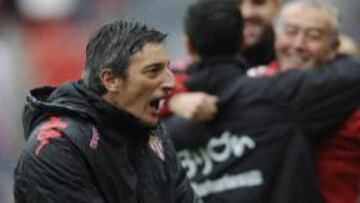 <b>RESPALDADO. </b>Iñaki Tejada se quedará al frente del equipo hasta final de temporada.