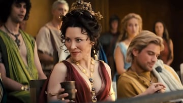 Spartacus House of Ashur Cornelia mujer Julio César pieza clave