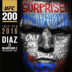 Díaz-McGregor: revancha en el UFC 200 el próximo 9 de julio
