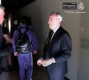 Florentino aparece a saludar a los jugadores y llama la atención la diferencia con Ancelotti