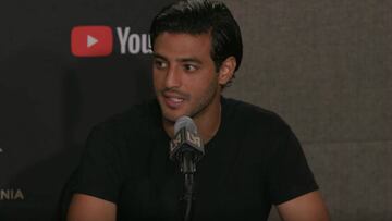 Carlos Vela alaba la labor de Matías Almeyda en San José