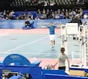 Enfado monumental de Marcel Granollers: "No me toques los..."