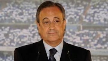 <strong>VUELTA.</strong> Florentino Pérez inicia su segundo mandato al frente del Real Madrid.