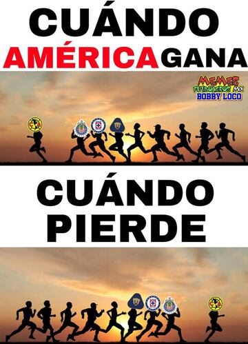 Los memes celebraron triunfos de equipos capitalinos