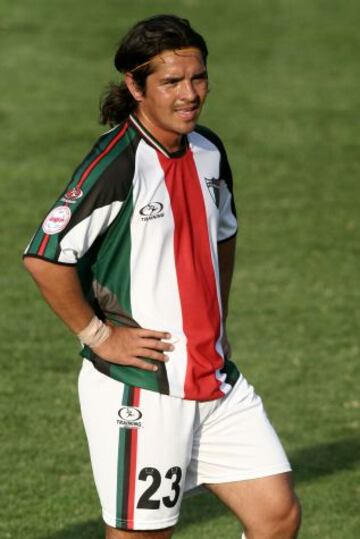 Héctor Tapia jugó en tres periodos en Palestino. 2002-2003, 2007 y 2009.