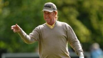 Miguel Angel Jiménez vuelve a sonreir.