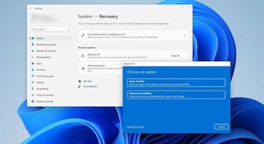 Cómo restaurar Windows 11 al estado de fábrica