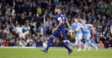 Benzema marcó el definitivo 4-3 con un penalti lanzado a lo Panenka.