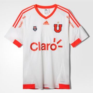 Universidad de Chile seguirá con las camisetas utilizadas en el primer semestre.
