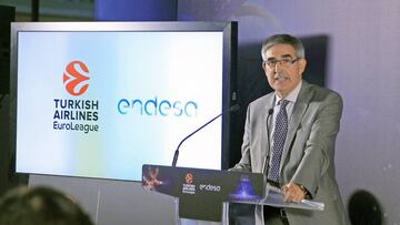 Jordi Bertomeu, presidente de la Euroliga.