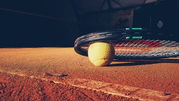 Controla correctamente la respiración cuando juegues tenis