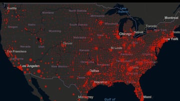 Estados Unidos reportó la cifra de muertes más alta desde el mes de mayo y el país norteamericano ya suma más de 5 millones de casos totales.