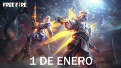 Códigos Free Fire de hoy 1 de enero de 2022; todas las recompensas gratis