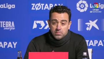 El lapsus de Xavi que no le deja en buen lugar