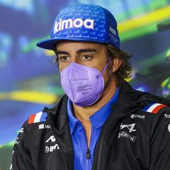 Las Vegas sorprende a Alonso: "Pensé que iba a ser más lento"