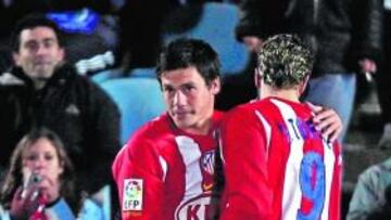 <b>DÍA INOLVIDABLE. </b>Momento en el que Pablo Sicilia sustituye a Torres y debuta en Primera División.