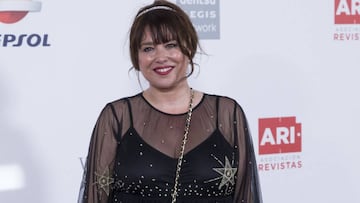 Minerva Piquero a su llegada a la gala de entrega de los premios ARI en el Teatro Real de Madrid el 25 de abril de 2018. (Photo by Angel Manzano/WireImage)