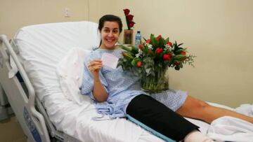 Carolina Marín, operada con éxito del ligamento cruzado
