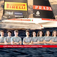 Marco Gradoni lidera el equipo Juvenil de Luna Rossa