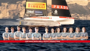 Marco Gradoni lidera el equipo Juvenil de Luna Rossa