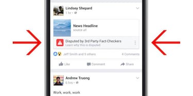 Facebook ya te indica las noticias falsas que llegan a tu muro