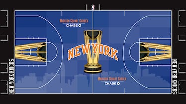 La NBA ‘modifica’ sus canchas para la Copa: así son las 30 pistas de la NBA Cup