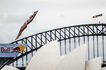 Las Red Bull Cliff Diving World Series
son un circuito internacional anual de competiciones de saltos de gran altura. Esta vez se está desarrollando en Sidney.