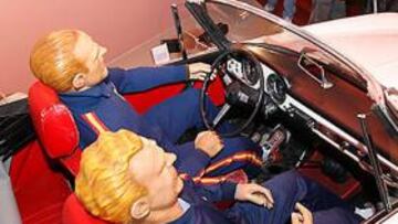 <b>FIJO. </b>Di Stéfano tiene sitio en el Museo y su antiguo coche, también.