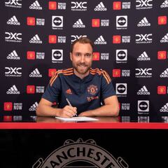 Oficial: Eriksen firma por tres años con el United
