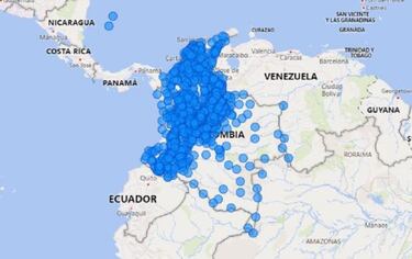 Mapa de casos y muertes por coronavirus por departamentos en Colombia: hoy, 12 de septiembre