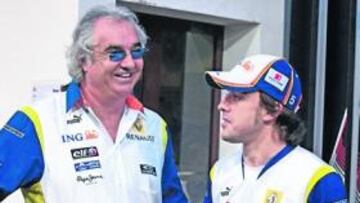 Briatore, con Alonso.