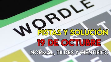 Wordle hoy 19 de octubre