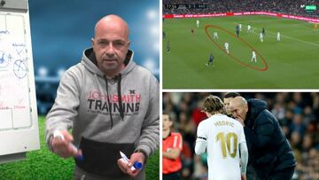 La reacción de Zidane en forma de variante táctica para firmar uno de los mejores encuentros