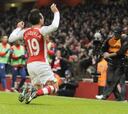 Doblete de Cazorla y paliza del Arsenal al Newcastle