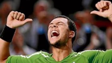 <b>EL MEJOR. </b>No es Muhammad Ali, es Tsonga: el mejor en París.