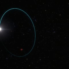 How big is the newly discovered massive black hole in the Milky Way? How close is it to Earth?