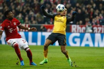 Mira las mejores imágenes del partido entre Bayern y Arsenal 