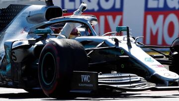 Lewis Hamilton (Mercedes W10), campe&oacute;n del GP de Espa&ntilde;a de F1 2019 en Barcelona. 