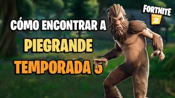 Fortnite Temporada 5: c&oacute;mo encontrar Piegrande, el personaje 38