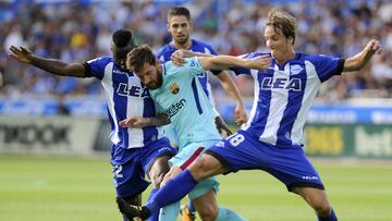 LaLiga denuncia insultos al Barcelona en Mendizorroza