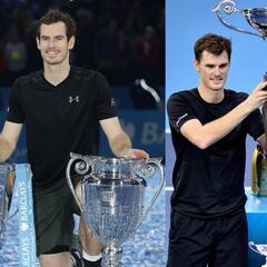 Los Murray, primeros hermanos nº1 en individuales y dobles