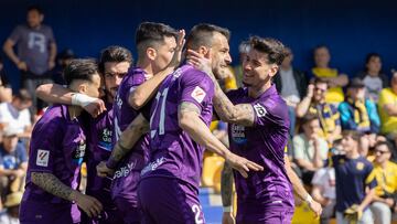 19/05/24 PARTIDO DE SEGUNDA DIVISION
AD ALCORCON - REAL VALLADOLID CF
CELEBRACION DEL GOL - ALVARO NEGREDO 10 IVAN SANCHEZ - SERGIO ESCUDERO - VICTOR MESEGUER - LUIS PEREZ
ALEGRIA