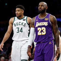 Giannis Antetokounmpo confiesa su admiración por LeBron James